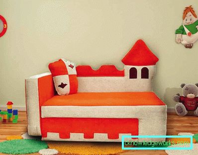 Barnas vykatny sofa Barnas vykatny sofa