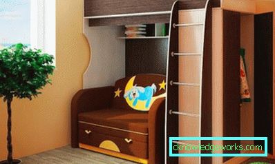 Barnas vykatny sofa Barnas vykatny sofa