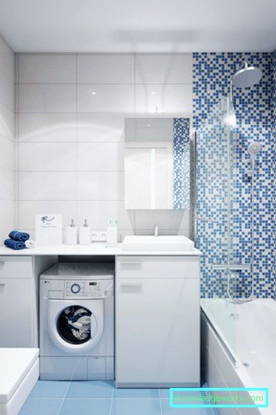 Baderom uten toalett - 93 bilder av optimale ideer for bruk av plass