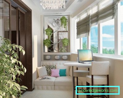 Loggia 6 meter - 95 bilder av originale designløsninger
