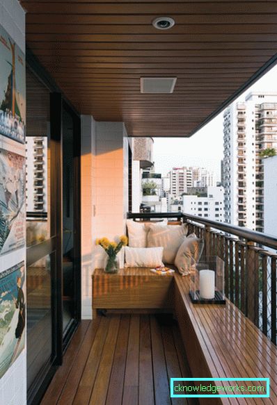 Loggia 6 meter - 95 bilder av originale designløsninger