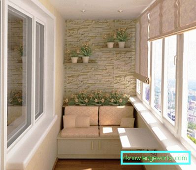 Loggia 6 meter - 95 bilder av originale designløsninger