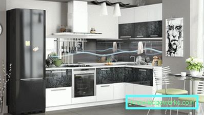 Kjøkken sett - 75 bilder av modeller av vakre møbler i interiøret