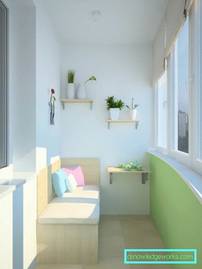 Loggia 6 meter - 95 bilder av originale designløsninger