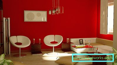 180-stue i røde farger