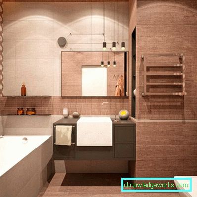 Loft stil bad - 65 bilder av stilige designalternativer