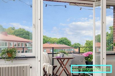 Design en balkong i leiligheten - hvordan det skal være