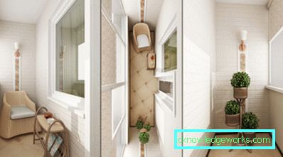 Design en balkong i leiligheten - hvordan det skal være