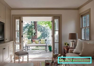 Stue med balkong - bildeanmeldelse av de beste designløsninger