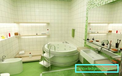 Hylle på badet - vi velger stilige og originale møbler (69 bilder)