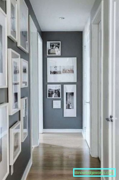Design av korridoren i leiligheten foto - ekte interiør bilder