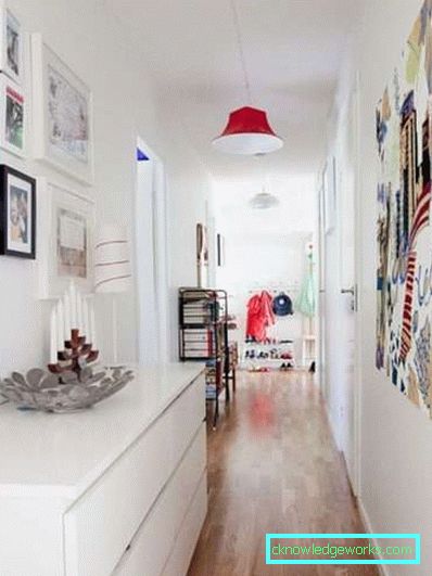 Design av korridoren i leiligheten foto - ekte interiør bilder
