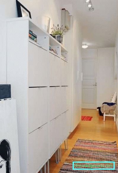 Design av korridoren i leiligheten foto - ekte interiør bilder