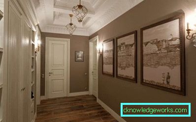 Design av korridoren i leiligheten foto - ekte interiør bilder