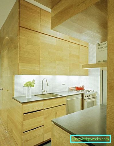 Design kjøkken-stue på 12 kvadratmeter. m.