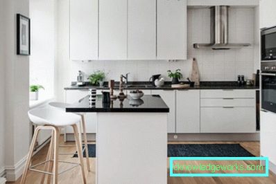 Design av direkte kjøkken 3 meter - bilde