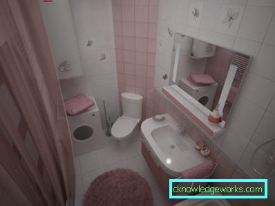 2-bad 3 kvadratmeter. m. - 80 bilder