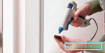 Finesser av drift av den varme limpistolen Finesser av drift av den varme limpistolen