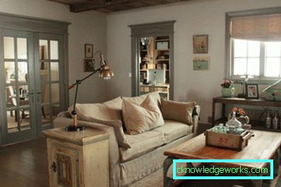 41-Stue i Provence stil - bilde