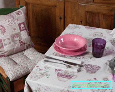 41-Stue i Provence stil - bilde