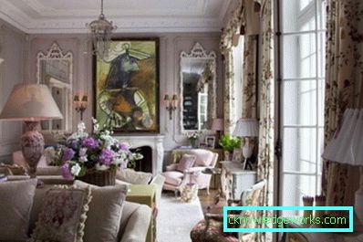 41-Stue i Provence stil - bilde