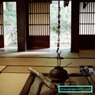 Japansk stil stue - 50 bilder av designeksempler