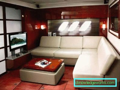 Japansk stil stue - 50 bilder av designeksempler
