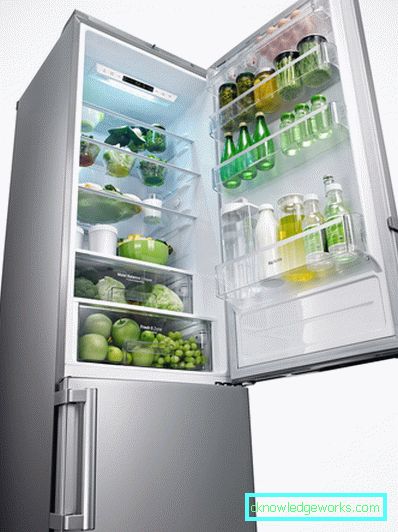Kjøleskap med stor fryser
