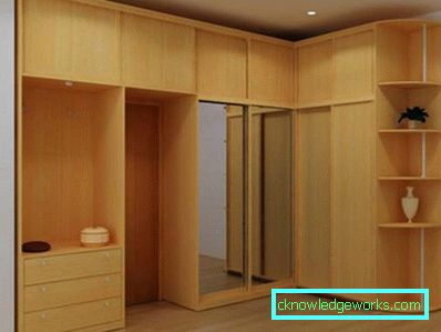 Hall design ideer med en skyve garderobe - interiør bilder