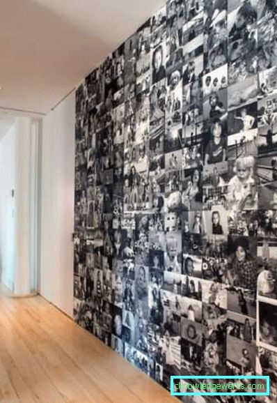 Interiør hall i leiligheten - foto løsninger for et stort og lite rom