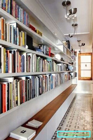 Interiør hall i leiligheten - foto løsninger for et stort og lite rom