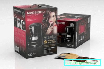 Redmond kaffetrakter Redmond kaffetrakter