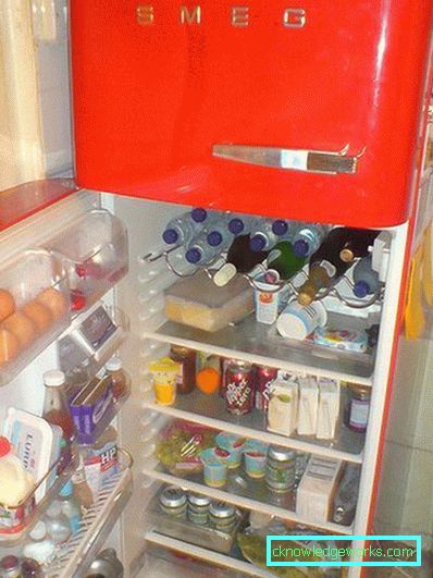 Røde kjøleskap