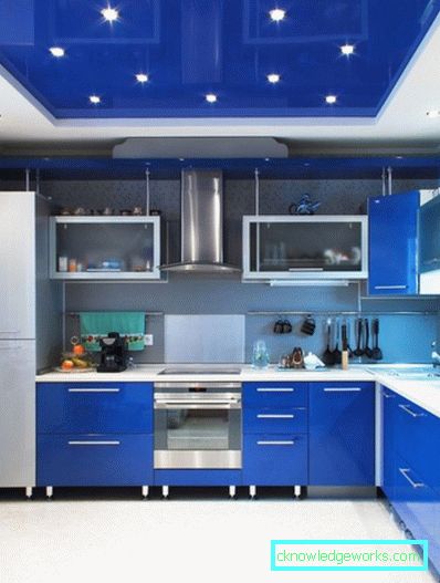 331-blå kjøkken - perfekt