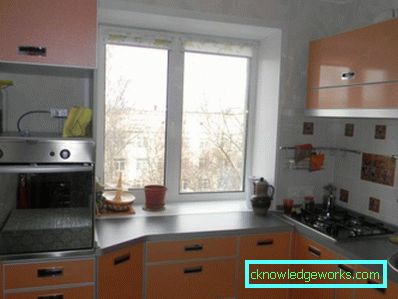 317-kjøkken i Khrusjtsjov - 80 bilder av ideer