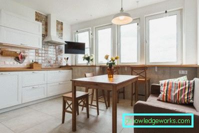 309-skandinavisk stil kjøkken