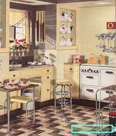 171-kjøkken i stil med kitsch - 100 bilder
