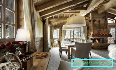 Chalet stil kjøkken