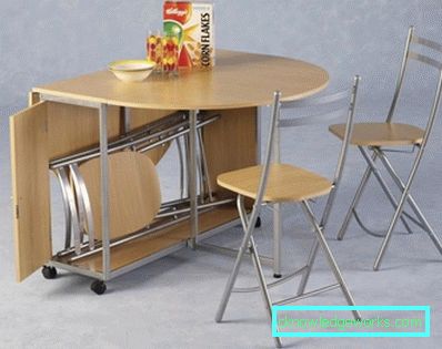 Kjøkken omformende bord til et lite kjøkken Kjøkken omformende bord til et lite kjøkken