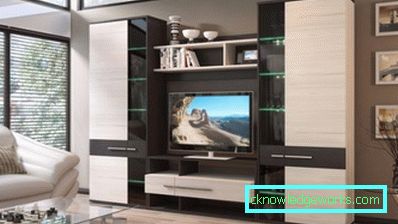 Modulære stue møbler i moderne stil - design bilder