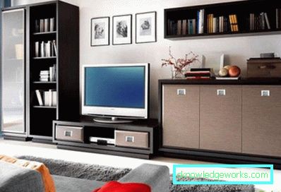 Modulære stue møbler i moderne stil - design bilder