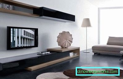 Modulære stue møbler i moderne stil - design bilder
