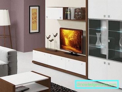 Modulære stue møbler i moderne stil - design bilder