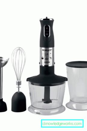 Neddykkbar blender med visp Neddykkbar blender med visp