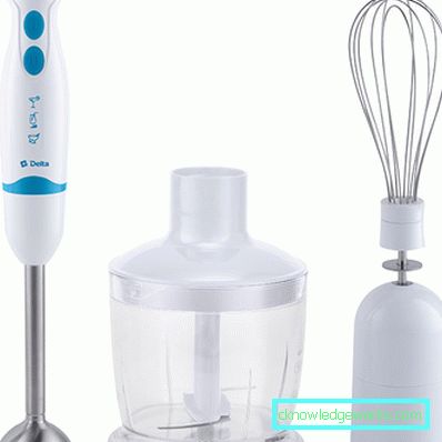 Neddykkbar blender med visp Neddykkbar blender med visp