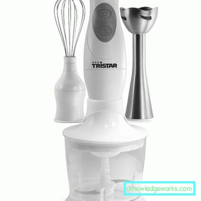 Neddykkbar blender med visp Neddykkbar blender med visp
