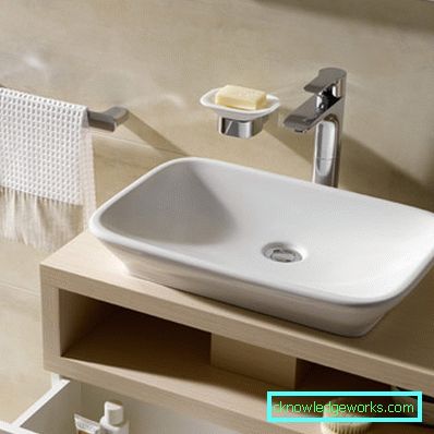 Sink uten kranhull Sink uten kranhull