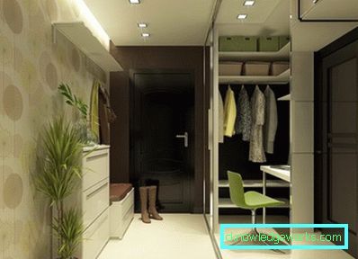 Garderobe i gangen - alternativer for fylling