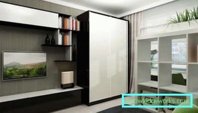 Garderobeskap i stuen - designbilde