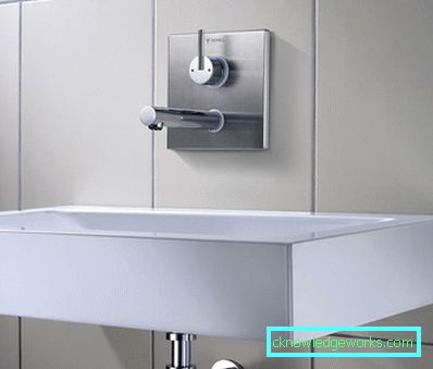 En rekke modeller av vaskekraner En rekke modeller av vaskekraner